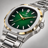 Poedagar 613 Luxury Waterproof Luminous Stainless Steel Quartz Watch for Men