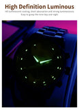 OLEVS 3645 Men's Brown Wooden Chronograph Watch – Elegant & Waterproof