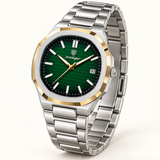 Poedagar 613 Luxury Waterproof Luminous Stainless Steel Quartz Watch for Men