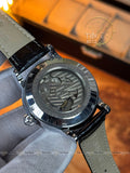 Patek Philippe Skeleton Automatic Watch – Moonphase Style Open Heart Mechanical Leather Watch