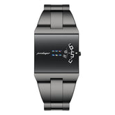 POEDAGAR 857 Top Rectangle Original Men Watch Waterproof Fashion Man Wristwatch Stainless Steel Quartz Sport Men’s Watches