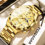 POEDAGAR 688 Luxury Men’s Chronograph Watch