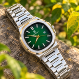 Poedagar 613 Luxury Waterproof Luminous Stainless Steel Quartz Watch for Men
