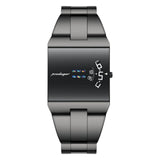 POEDAGAR 857 Top Rectangle Original Men Watch Waterproof Fashion Man Wristwatch Stainless Steel Quartz Sport Men’s Watches