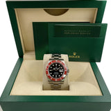 Rolex Submariner Date Custom Red Bezel Black Dial Men’s Watch