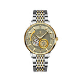 POEDAGAR 1416 Men’s Automatic Mechanical Watch – Grey Dial Business Elegant Waterproof Wristwatch